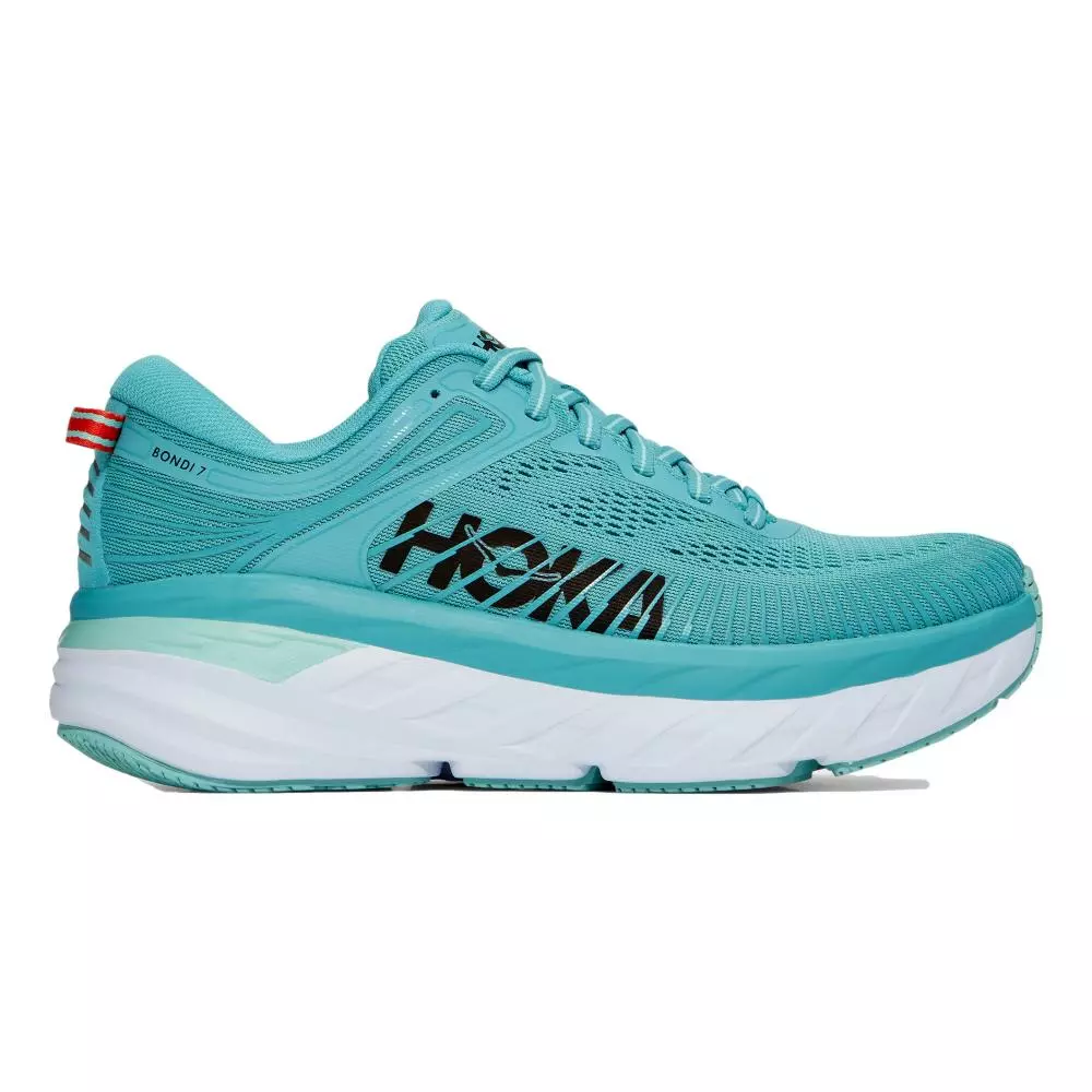 Women's HOKA Bondi 7 (Wide - D) - 1110531-AEBL 1 Women's HOKA Bondi 7 (Wide - D) - 1110531-AEBL