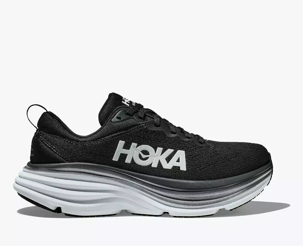 Women's HOKA Bondi 8 (Wide - D) - 1127954-BWHT 1 Women's HOKA Bondi 8 (Wide - D) - 1127954-BWHT