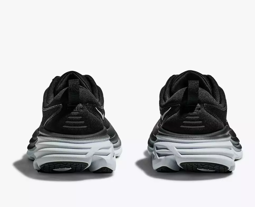 Women's HOKA Bondi 8 (Wide - D) - 1127954-BWHT 4 Women's HOKA Bondi 8 (Wide - D) - 1127954-BWHT - Image 4