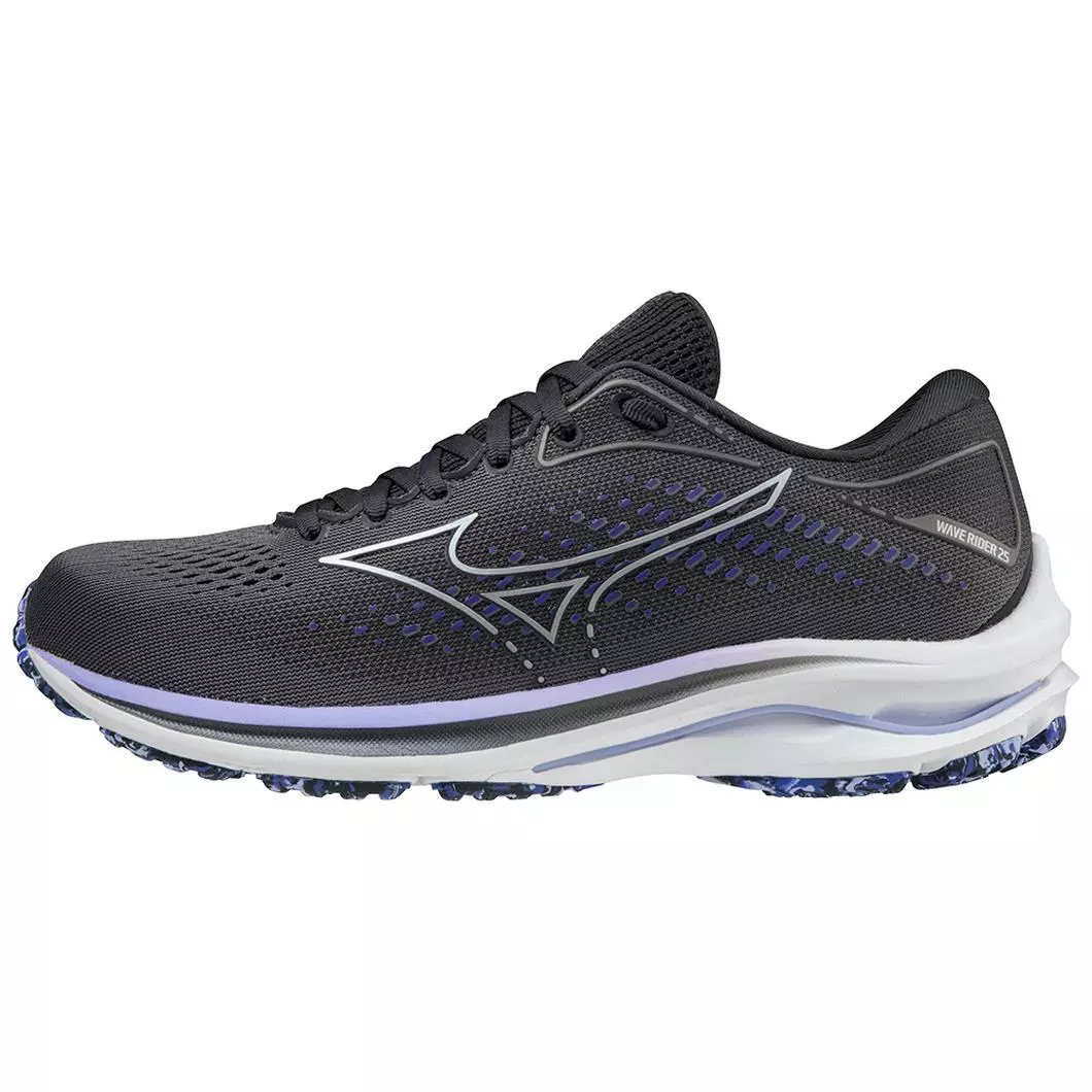 Women's Mizuno Wave Rider 25 (Wide - D) - 411325.BPBP 3 Women's Mizuno Wave Rider 25 (Wide - D) - 411325.BPBP - Image 3