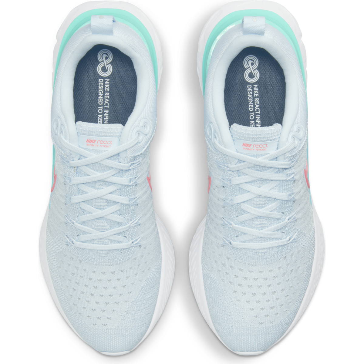 Women's Nike React Infinity Run 2 - CT2423-400 3 Women's Nike React Infinity Run 2 - CT2423-400 - Image 3
