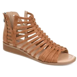 Journee Collection DELILAH -Deals Running & Walking Store delilah shoes journee collection brown 6 708363