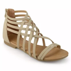 Journee Collection HANNI WIDE WIDTH -Deals Running & Walking Store hanni wide width shoes journee collection nude 55 791347